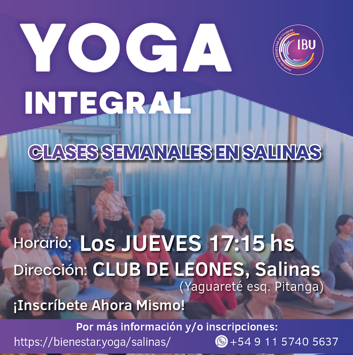 Yoga Integral en Salinas, Canelones